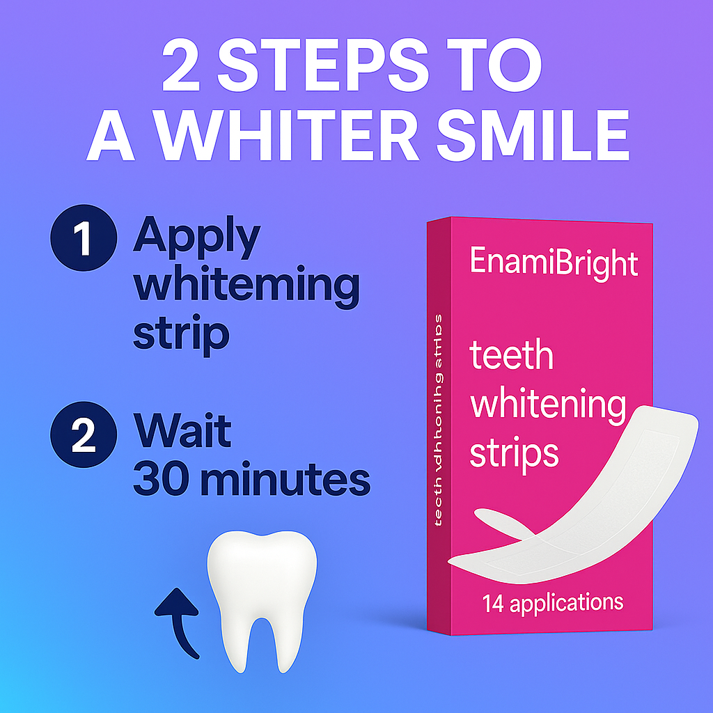 EnamiBright™ Teeth Whitening Strips