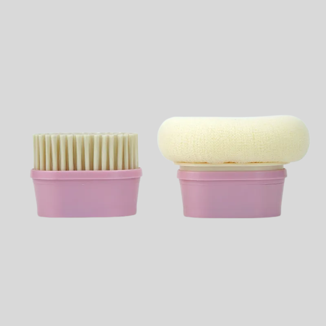 Exfoliating Sponge Head And Brush