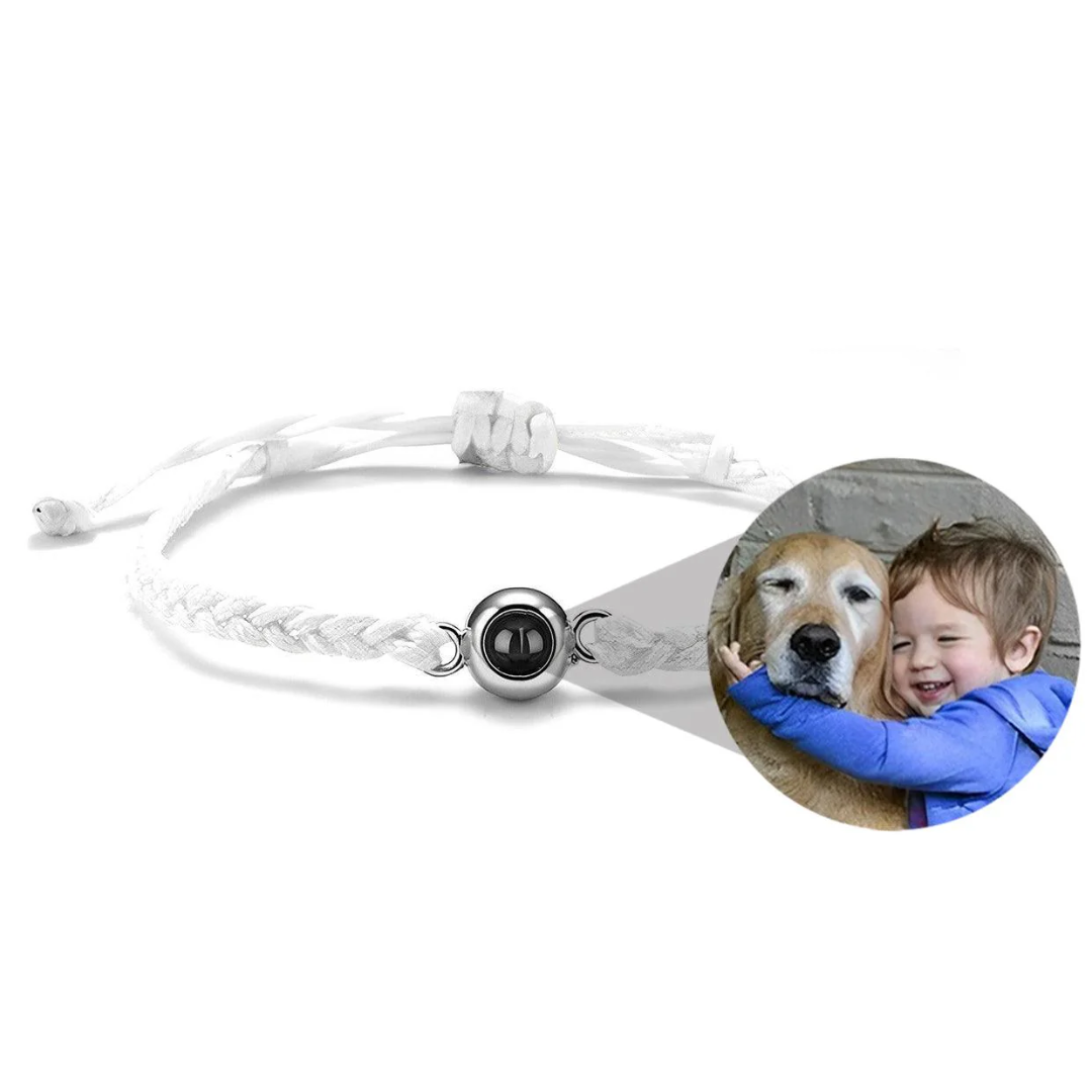 Personalized Photo Charm Bracelet